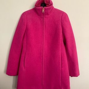 Lodge coat in Italian stadium-cloth wool